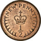Monnaie, Grande-Bretagne, Elizabeth II, 1/2 New Penny, 1979, TB+, Bronze, KM:914 - 1/2 Penny & 1/2 New Penny