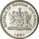 Monnaie, TRINIDAD & TOBAGO, 10 Cents, 1997, Franklin Mint, TTB, Copper-nickel - Trinidad & Tobago