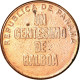 Monnaie, Panama, Centesimo, 1996, Royal Canadian Mint, TTB, Copper Plated Zinc - Panamá