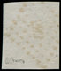 O FRANCE - Poste - 15, Oblitération PC "583", Belles Marges, Signé Brun: 25c. Bleu - 1849-1850 Cérès