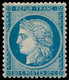 * FRANCE - Poste - 37, Centrage Correct: 20c. Bleu - 1849-1850 Cérès