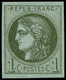 ** FRANCE - Poste - 39A, Report I: 1c. Olive - 1849-1850 Ceres