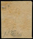 ** FRANCE - Poste - 48, Signé Calves + Certificat Behr: 40c. Orange Foncé - 1849-1850 Ceres