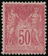 ** FRANCE - Poste - 98, Signé Calves: 50c. Rose - 1849-1850 Cérès