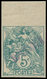 ** FRANCE - Poste - 111, Non Dentelé, Bdf, Surcharge à Main Violette "spécimen": 5c. Blanc - 1849-1850 Cérès