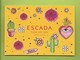 ESCADA * FLOR DEL SOL * POSTCARD + FILMPATCH * V/R - Modernes (à Partir De 1961)