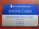 Kite Communications Autelca Phonecard,Engineer Test Card,blue,50 Units - [ 8] Firmeneigene Ausgaben