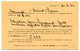 RC 15719 FRANCE 1942 CARTE FM RENSEIGNEMENTS AUX FAMILLES PREFECTURE MARITIME DE TOULON POSTE NAVALE RARE - Briefe U. Dokumente