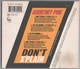 CD DIGIPACK 4 TITRES COURTNEY PINE DON'T X'PLAIN CASSANDRA WILSON BON ETAT & RARE - Dance, Techno & House