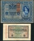 LOT DE 5 BILLETS D'ALLEMAGNE ET D'AUTRICHE - Vrac - Billets