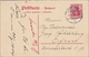 Ganzsache Antwort, Germania, 1914, Von Interlaken Nach Erfurt - Autres & Non Classés
