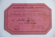 Societe De Secours Mutuels / Compagnie Generale Des Omnibus 1892 - Documenti Storici