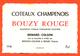 étiquette De Coteaux Champenois Bouzy Rouge 1989 Benard Colson à Bouzy - 75 Cl - Champagne