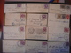 Lot De 46 Mini Enveloppes ( Avec Timbre Timbres Philatélie Belgique ) - Manuscripten