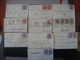 Delcampe - Lot De 46 Mini Enveloppes ( Avec Timbre Timbres Philatélie Belgique ) - Manuscripten