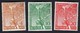 Germany Berlin 1952 / Olympic Games Helsinki / Pre-Olympic Festival Day, Torch / Mi 88-90 / MNH - Sommer 1952: Helsinki