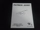 CELEBRITE - CHANTEUR - PATRICK JUVET - AUTOGRAPHE - Chanteurs & Musiciens