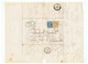 LETTRE ITINERAIRE POSTAL AFIN D' EVITER L'ARMEE PRUSSIENNE  DEPART LILLE Pour BRUXELLES 04 JANVIER 1871 - Krieg 1870