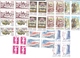 Lot De Timbres Neufs France Lot Sous Faciale 4F X 64, 4.20F X 16, 4.30F X 8, 4.40F X 40  Surtaxes Non Comptées - Collections