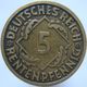 LaZooRo: Germany 5 Pfennig 1924 J XF / UNC - 5 Rentenpfennig & 5 Reichspfennig