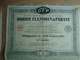 LOT DE 2 ACTIONS DE 500 FRANCS DORIOT FLANDRIN & PARTANT COURBEVOIE 1920 - Automobilismo