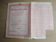 ACTION DE 250 FRANCS ANCIENS ETABLISSEMENTS BEROFF & HORINEK - Textile