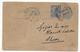 INDIA  - 1925 - CARTE ENTIER POSTAL Avec REPONSE PAYEE (1° PARTIE) ! REPIQUAGE AU DOS ! De CALCUTTA => ALWAR - 1911-35 King George V