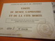 Ticket De Visite Du Musée Lapidaire Et De La Cité Morte/BAUX De PROVENCE/ Office Du Tourisme/Vers 1975            TCK190 - Tickets D'entrée