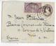 INDIA  - 1926 - ENVELOPPE ENTIER POSTAL DE TRICHINOPOLY => NICE - 1911-35 Koning George V