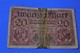 Monnaies & Billet Billets  Allemagne  1871-1918 : Empire Allemand  20 Mark BERLIN Reichsbanknote - 20 Mark