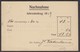 1919   /   KREISTURNVERBAND WINTERTHUR ( TURNEN )  /  NACHNAHME - Briefe U. Dokumente