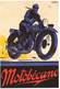 Moto Motobecane Affiche Geo Ham Vers 1930 Motard CPM Pub Publicité - Motos