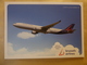 AIRLINE ISSUE / CARTE COMPAGNIE    BRUSSELS AIRLINES   A 330 300 - 1946-....: Modern Era