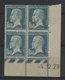 N° 181 ** (MNH) Cote 100 €. 1Fr 50 Type Pasteur, Coin Daté Du 4/12/29. - ....-1929