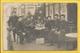 Carte Photo - Buveurs D ' Absinthe ? - Verres  - Cuilleres - Sucre - Pernod ? - Militaires - Soldats - A Identifier