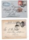 22 Documents Anciens Variés ( Cartes, Lettres, Entiers-postaux...). Hongrie, Russie, Allemagne Et Autres. V. Détails. - 5 - 99 Postales