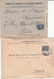 Delcampe - GUERRE 1914/18    8 Enveloppes 1916   Vers Paris  France   Scan  Recto Verso - Lettres & Documents