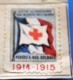 Croix Rouge MILITARIA GUERRE 14/18 WW1--3 Vignettes Erinnophilie,Timbre,stamp,Sticker-Aufkleber-Bollo-Viñeta,Medailónek - Red Cross