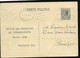 Monaco Carte Postale Louis II . Repiquée Office Des Emissions De Timbres. 0blitérée 1942. - Postal Stationery
