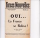 C 8) Livre Militaria "Force Nouvelles" "Mai 1951 N= 4"  60 Pg  B5 - Frans