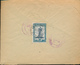 BELGIAN CONGO NICE REGISTERED COVER FROM LEO. 1951 TO USA - Storia Postale