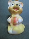 YOUNG BEAR EAT HONEY, RUBBER TOY „BISERKA“ ZAGREB ART 305,  EX-YUGOSLAVIA - Disney