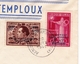 Lettre 1947 Inauguration Aérodrome Namur Temploux Poste Aérienne François Bovesse - Storia Postale