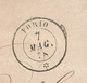 1878/1974 ISOLA D'ISCHIA FORIO D'ISCHIA LOTTO DI 7 LETTERE CON ANNULLI DIFFERENTI - Poststempel