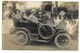 CARTE PHOTO - Voiture Décapotable...  Vers 1910 ??  Animé  (verso Restes De Collage) - Voitures De Tourisme