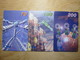 Chip Phonecard,the First Issued Smart Card ,three Facevalue,1MCU96A,B,C Set Of 3,used - Macau