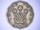 GRANDE-BRETAGNE - 1945 - 3 Pence George VI Type Fleur De Poireau, Avec "IND:IMP." - F. 3 Pence