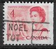 Canada 1967. Scott #457a (U) Ship In Lock (Central Canada) - Sellos (solo)