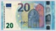 VERY RARE 20 EURO IRELAND DRAGHI T010 A1 UNC - 20 Euro