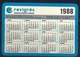 1988 Pocket Calendar Calandrier Calendario Portugal Futebol Soccer Futebol Clube Do Porto FCP Campeão Europeu 87/88 - Grand Format : 1981-90